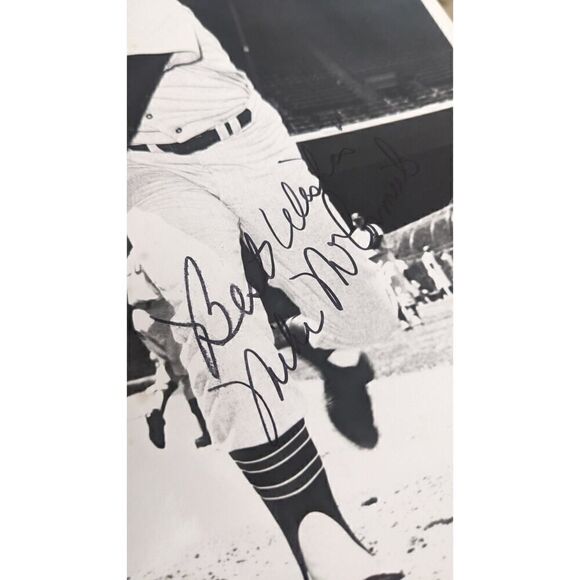 Mike McCormick Washington Senators Signed‎ 8x10 Autograph Photo MLB Baseball - Picture 2 of 2